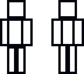 black and white cube figure