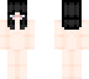 black hair base (re-colored)