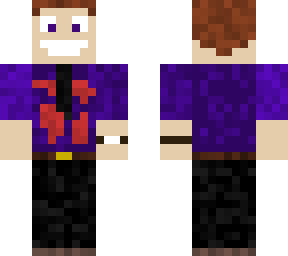 bloody purple guy