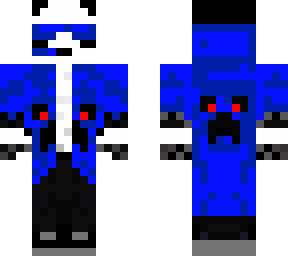 blue dj panda