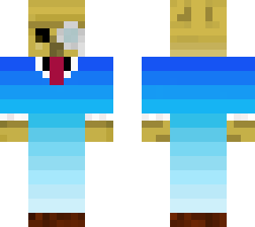 blue/white on golden golem