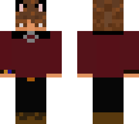brown hair catboy