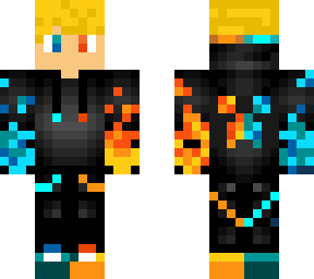 cool fire and water guy