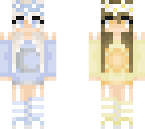 double sided girl | Minecraft Skin