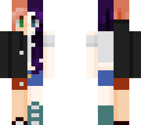 ender girl + nether boy!
