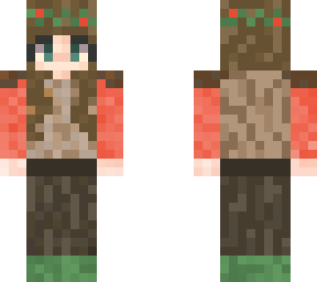 forest girl skin 1 (crowhollow smp)