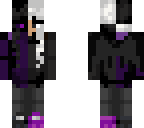 half enderman bat girl