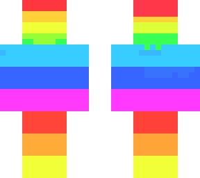 minecraft rainbow