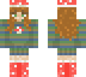 mushroom girl