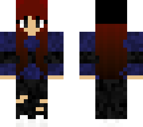 my skin with blossomgalaxy's hair!