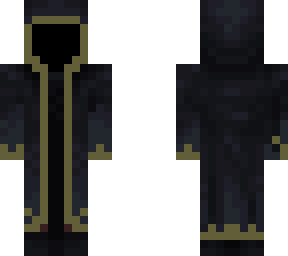 mysterious hooded man