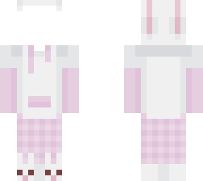 pink rabbit hoodie