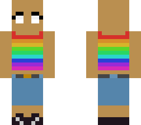 rainbow binder/t-shirt