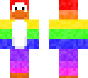 rainbow club penguin
