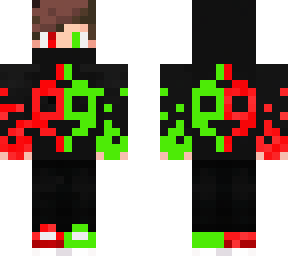 red and green fire boy