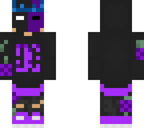 rose hood with crown (purple, blue crown, new eyes)