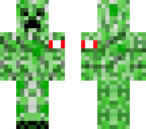 skin de creeper humano