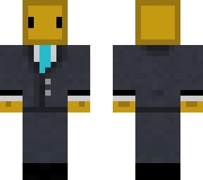 slime in blue suit