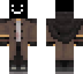 smiley trenchcoat
