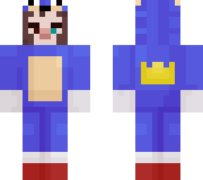 zander sonic onesie
