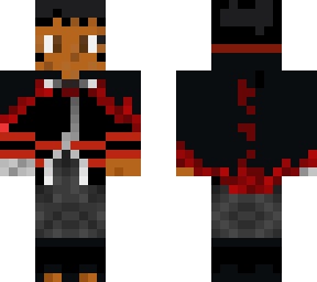 black naruto hokage