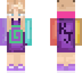 blonde girl in karl hoodie