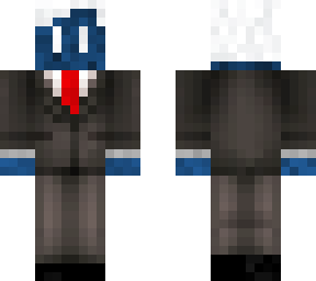 blue man