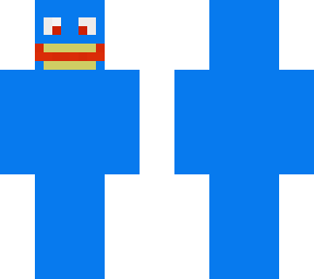 bob scary (but blue)