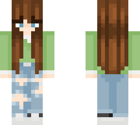 brown hair girl | Minecraft Skin