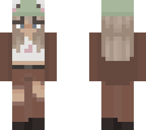 brown outfit