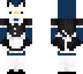 cat maid penguin