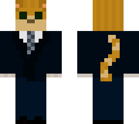 cat wearing suit