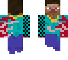 Corrupt Steve Minecraft Skins