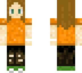 dirty blonde long hair male orange shirt