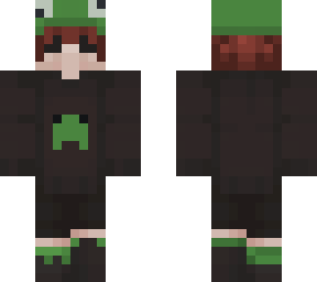 frog guy with red hair