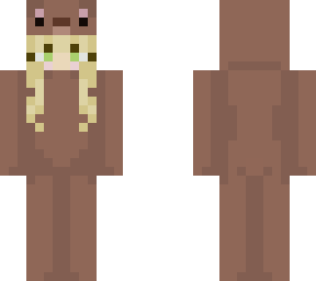 girl in a bear onesie (request) fixed