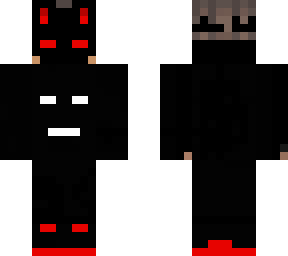 neon bunny masked boy