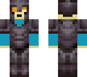 noob with netherite armor