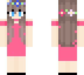 pink dress