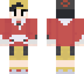 Pokemon Trainer Ethan Minecraft Skins