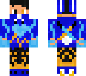 plushy_ninjas skin generation 4 easter_bunny_blue_half_detailed_version