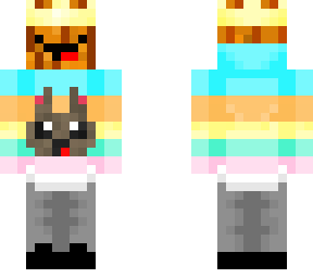 pumpkeen easter with bunny