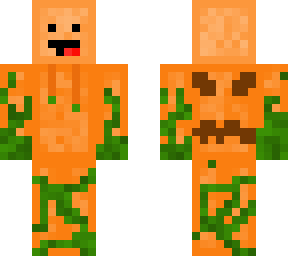 pumpkin man + vines