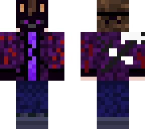 purple suit guy