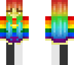 rainbow girl