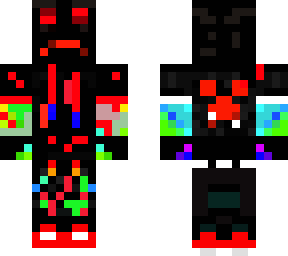 rainbow slime but creepy