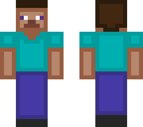 simple outlined steve