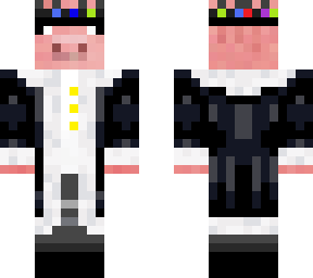 technoblade (dark) with dark crown