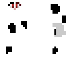 white dog with black spots