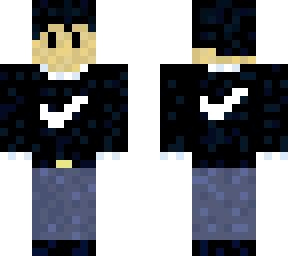young boy with nike pullover